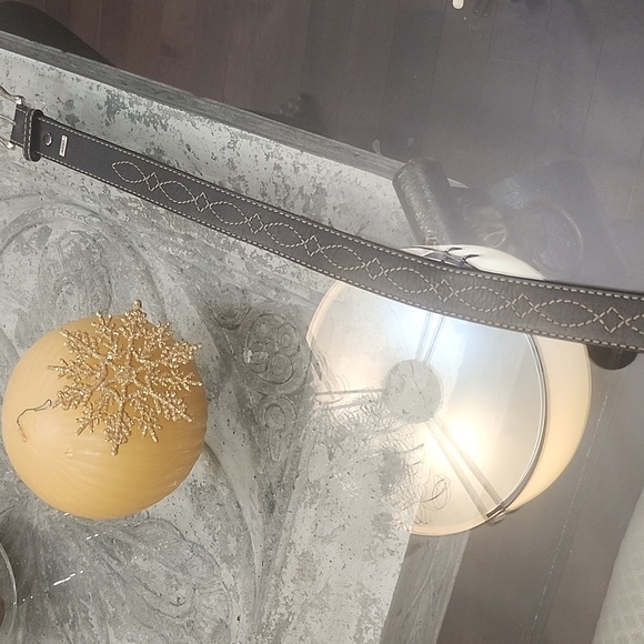 Ariat Men's Western Black Leather Belt 30 31 32 33 34 - Picture 4 of 11